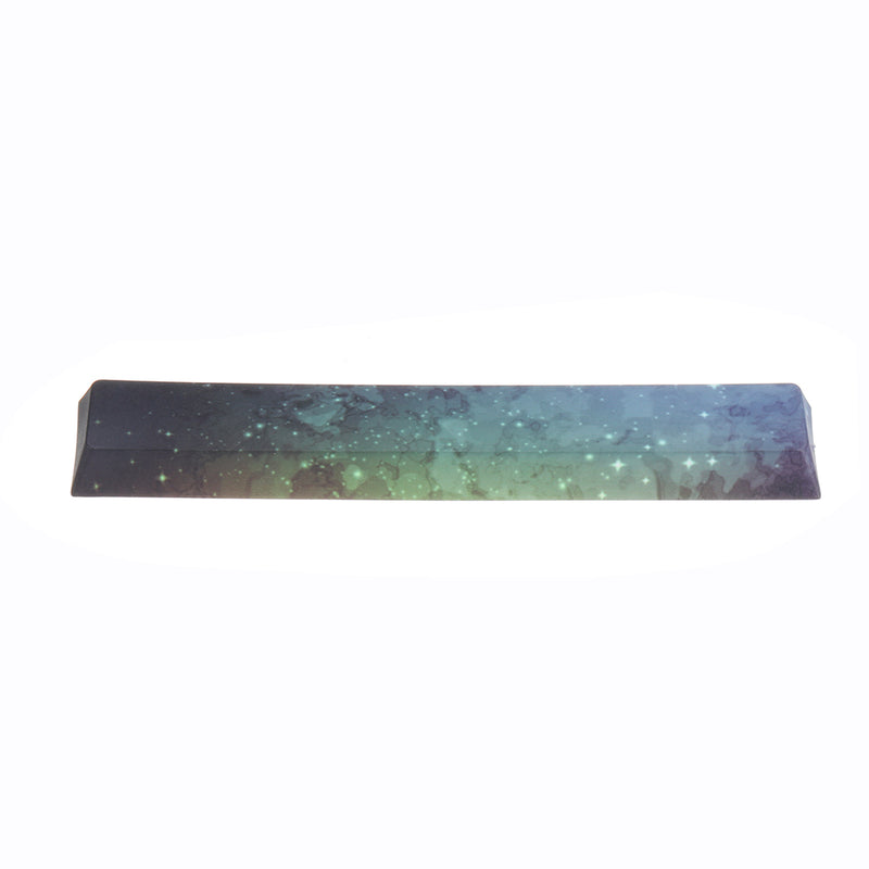 Five-sided Dyesub PBT Green Night Star Space Bar 6.25u Novelty Keycap for Anne Pro 2