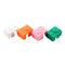 4Pcs PT100 V6 Silicone Case for Hotend Heating Blocks Random Color High Temperature Resist for 3D Printer