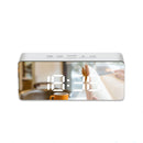 LED Mirror Alarm Clock Digital Snooze Table Clock Wake Up Light Electronic Large Time Temperature Display Home Decoration Clocks