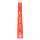 5Pcs 30cm Multifunctional PCB Ruler Measuring Tool Red