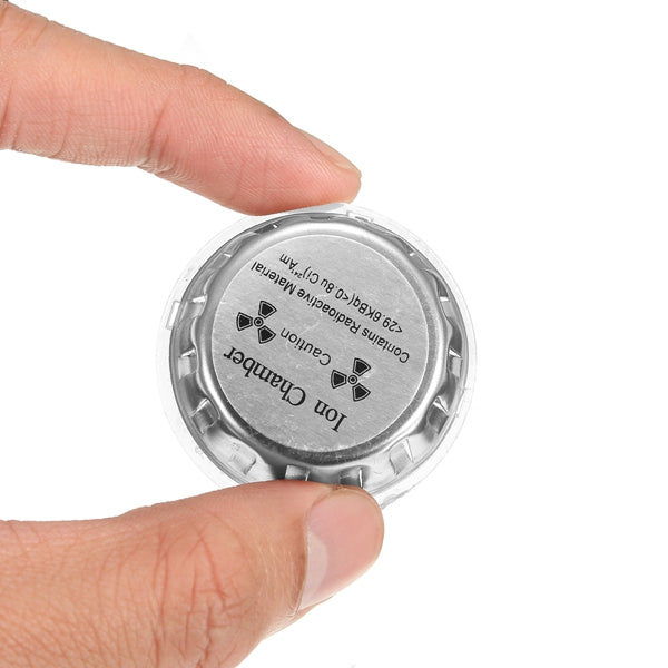 Ion Chamber Metal Geiger Counter Check Fire Alarm Security System Source Smoke Tester Sensor