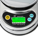 Stainless Steel Kitchen Scale Digital Commercial Electronic Weight Food And Bowl