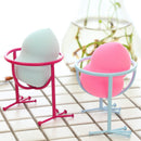 Anti-mildew Makeup Sponge Drying Racks Egg Powder Puff  Display Stand Holder Random Colors