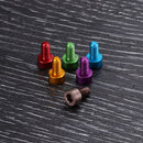 Suleve M3AH10 10Pcs M36mm Hex Socket Screw M3 Cap Head Bolt 7075 Aluminum Alloy Multicolor