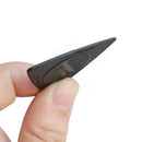 10Pcs Flanger P-003 1.0mm/0.75mm/0.5mm Black Guitar Picks for Acoustic Guitar Bass Ukulele