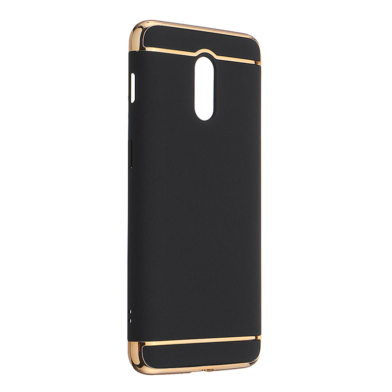 Bakeey Ultra-thin 3 in 1 Plating Frame Splicing PC Hard Protective Case For OnePlus 6T