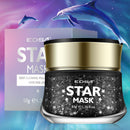 EDSA Glitter Star Mask Bling Facial Peel-off Mask Galaxy Sparkles Firming Moisturize Clean Face