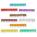 3pcs 200mm 14 Gauge ATC Fuse Holder In Line AWG Wire + 6PCS 11mm Car Blade Fuses