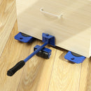 5Pcs Easy Slides Furniture Lifter Mover Roller Set Transport Lifting Heavy Hand Tool