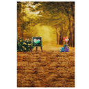 3x5FT Golden Woods Autumn Photography Backdrop Studio Prop Background