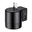 Baseus Universal Multi-function Dual USB Socket Travel USB Charger US EU AU UK Plug