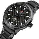 NAVIFORCE NF9090 Fashion Men Quart Watch Luxury Stainless Steel Sport Watch