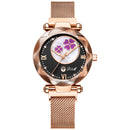 DOM G-1275 Mesh Steel Band Elegant Design Ladies Watch Date Display Quartz Watch