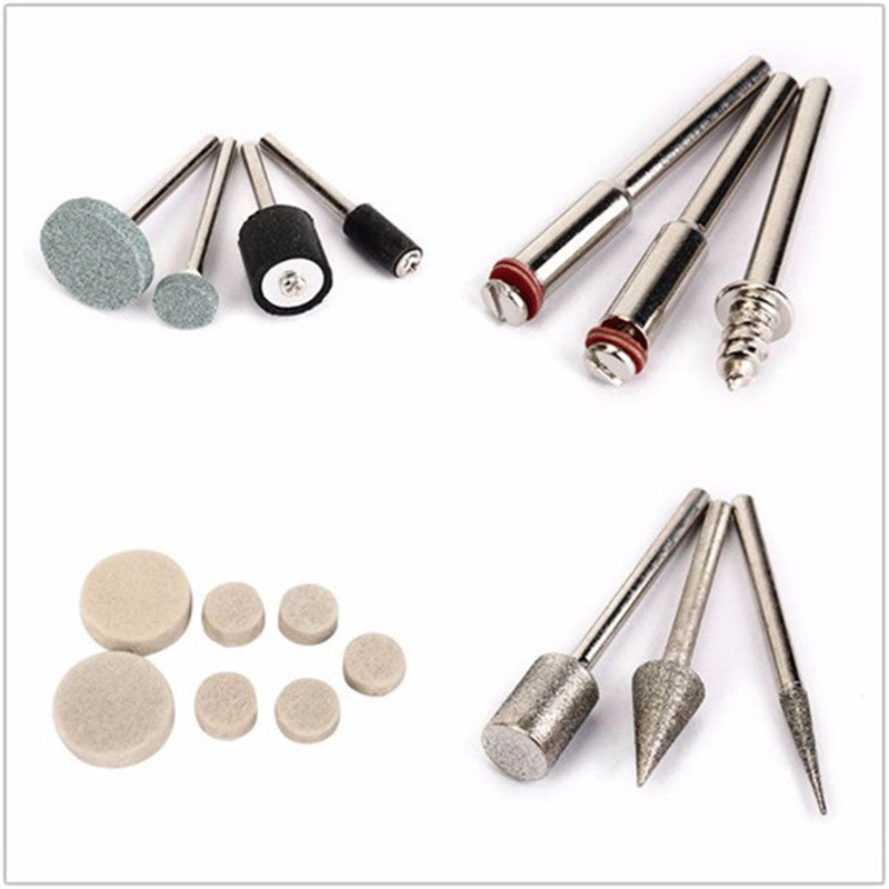 91pcs Electric Polishing Kit Dremel Rotary Tool Accessory Set for Grinding Sanding Polishing Machine