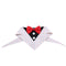 Formal Small Dog Tuxedo Bandana Collar with Bow Ties Adjustable Neckerchief for Wedding Party