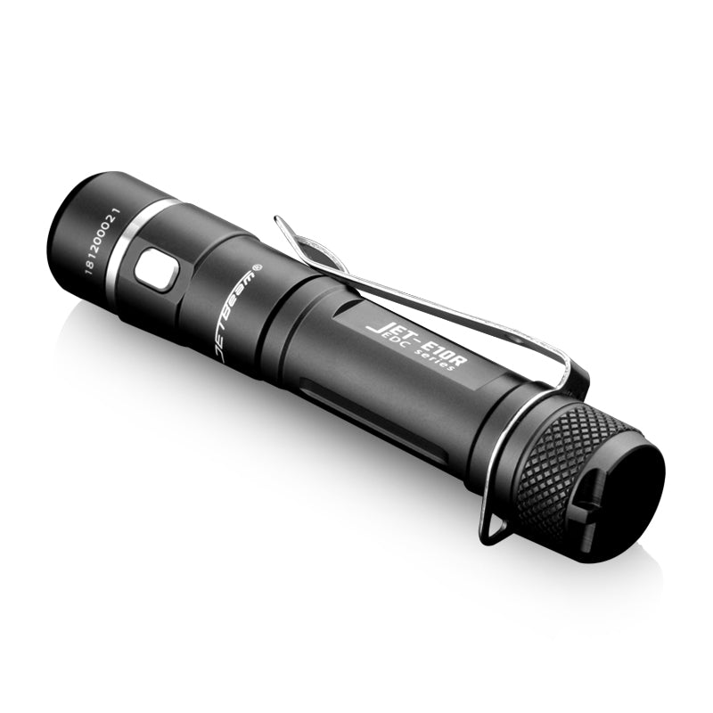Jetbeam E10R XPG3 S4 650Lumens 4Modes USB Rechargeable EDC LED Flashlight AA 14500