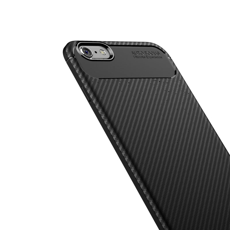 Bakeey Protective Case For iPhone 6/6s Slim Carbon Fiber Fingerprint Resistant Soft TPU Back Cover