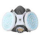 Rubber Dustproof Half Mask Industrial Spray Paint Dust Riding Anti-fog PM2.5 Mask