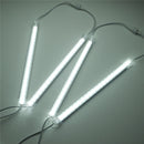 4 X 30CM Kitchen Night Light Under Cabinet Counter SMD5630 LED Rigid Strip Lamp Bar Full Kit DC12V