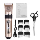 Electric Pet Clipper USB Rechargeable LED Display Mute Cat Dog Hair Grooming Trimmer Cutter with 4/6 Limit Combs
