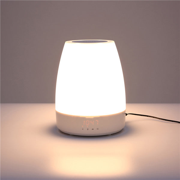 GLIME Wake up Light Sunrise Simulation Alarm Clock Lamp bluetooth Speaker Colorful Night Light