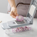 Original Jordan&Judy 6 In 1 Multi-function Vegetable Slicer Cutter Fruit Melon Peeler Manual Vegetable Chopper