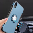 Bakeey Protective Case For iPhone XR Ring Grip Kickstand Stand Holder Back Cover