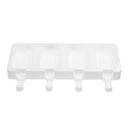 4 Cell Silicone Frozen Ice Cream Mold Juice Popsicle Maker Ice Lolly Pop Mould