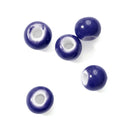 5Pcs 6mm Ceramic DIY Pure Loose Beads Multicolor Beads Accessories