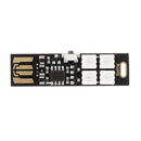 LUSTREON 1.5W SMD5050 Mini Button Switch Colorful USB LED Light for Mobile Power Bank DC5V