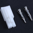 20 pcs System 4.5 mm White 2-Pin Male Female Cordless Plug