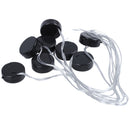 8Pcs Black Wire Lead 2x3V CR2032 Coin Cell Button Battery Holder Case V1U1
