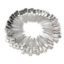 50Pcs 45mm Hair Clips Girl Hair Bows Single Prong Alligator Clips Bobby Pin M7Y6