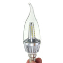 E14 4W 36 SMD 3014 LED Pure White Warm White Plastic&Aluminum Pull Tail Light Lamp Bulb AC220V