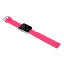 Unisex men's digital day silicon band wristband watch, female fan shape 29  H9M1