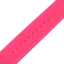 Unisex men's digital day silicon band wristband watch, female fan shape 29  H9M1