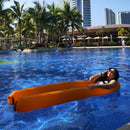 Inflatable Floating Lounger Portable Water Float Bed Swimming Pool Sea Inflating Recliner