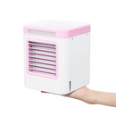 USB Portable Electric Mini Air Cooler 3 Modes Wind Speed Negative Ion Cooling Fan