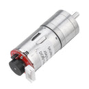 Machifit 25GA370 DC 6V Micro Gear Reduction Motor with Encoder Speed Dial Reducer