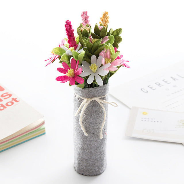 Non-woven Hand-made Fabric Diy Material Package Free Cutting Artificial Flower Decoration Decoration Mother's Day Creative Gift