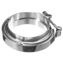 4inch Turbo Exhaust Down Pipe Stainless Steel 304 V-Band Clamp + 2Flange