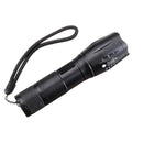 T6  800 Lumen 3 Modes Zoomable LED Flashlight 18650 Tactical Flashlight Waterproof Work Lamp Emergency Warning Lantern