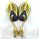 BIKIGHT Aluminum Alloy Bike Bicycle Universal Mirror Adjustable Motorcycle Electric Cycling Rearview