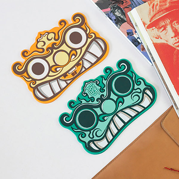 WenTongZi Mythical Wild Animal Silicone Car Non Slip Pad for Mobile GPS Universal