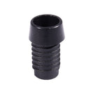 Metal Nut LED Mounting Holder Panel w 3mm 50 Pieces Black D7L8