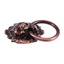 Dresser Drawer Cabinet Door Ring Lion Head Pull Handle Knob 10pcs T1E1
