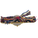 Multicolor elephant watch Quartz watch braided bracelet (yellow) N5X2