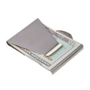 Money Clip Credit Card Holder Unisex Double Sided Holder Wallet G5J4