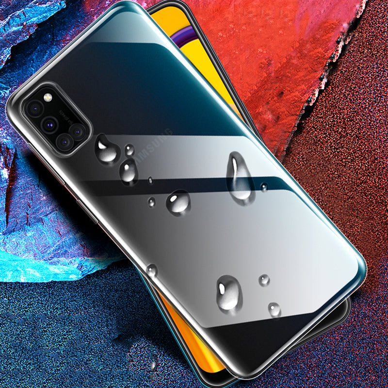 Bakeey Crystal Clear Transparent Non-yellow Shockproof  Soft TPU Protective Case for Samsung Galaxy A71 2019
