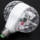 Crystal LED RGB E27 6W Double Head Magic Stage Lighting Beacon Light for Pa W1M6